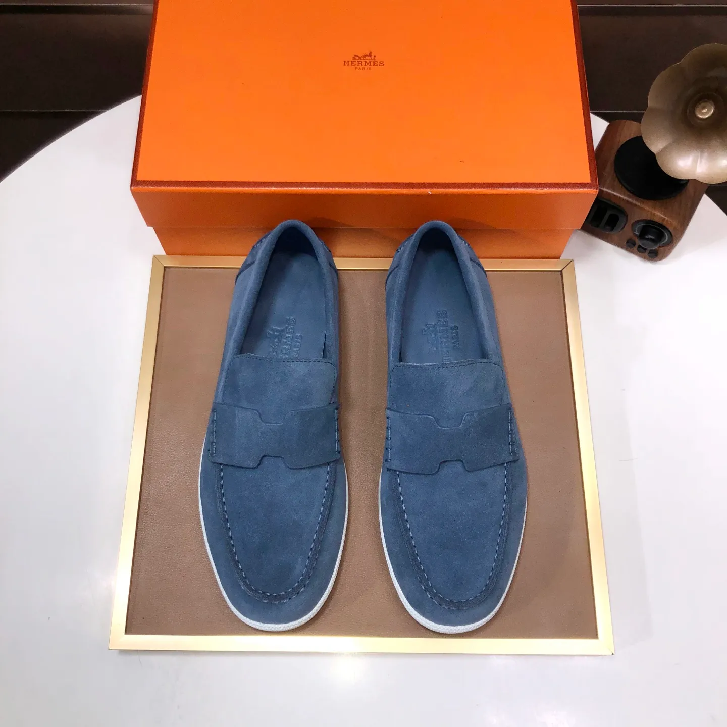 Men's shoes💰560💰[HERMES] (cowhide lining)🍀Italian top luxury🍀He does not pursue novel styles and gorgeous colors, but attracts the favor of successful men with his flawless, elegant and classic style. Formal leather shoes This very comfortable, simple and stable style allows you to easily match any style! The pattern is absolutely 1:1 refined from the original case, and we strive for excellence in materials, imported cowhide + cowhide lining💪💪💪extraordinary texture👍! .Code number: 39-45 (45 customized)